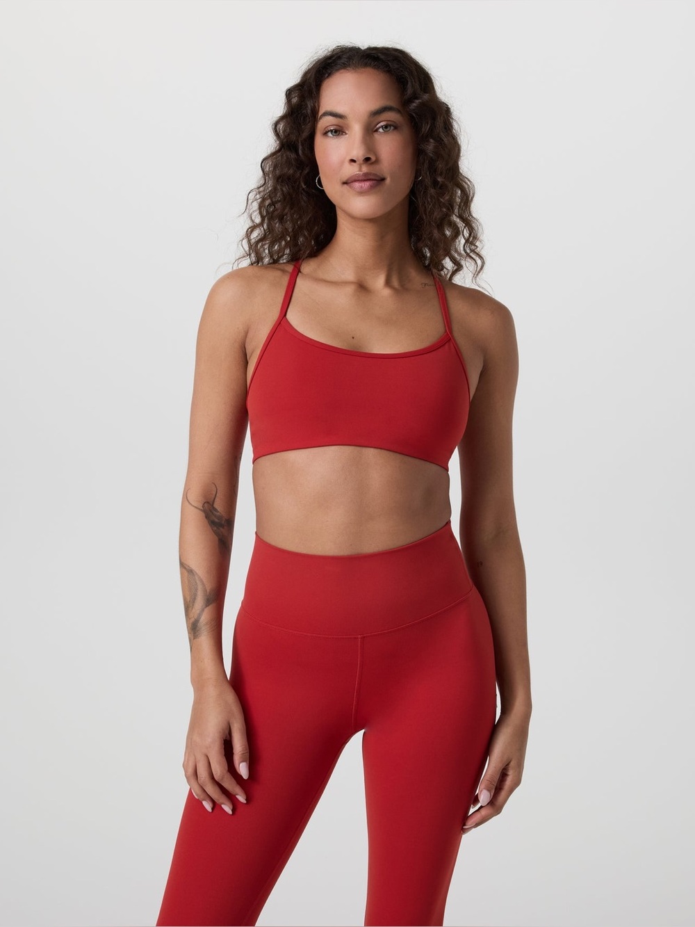 Vuori Set - AllTheFeels bra and leggings in Scarlet ❤️‍🔥
